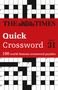 "THE TIMES Quick Crossword Book 31. 100 world-famous crossword puzzles." Kreuzworträtsel mit rotem Banner.