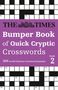 "The Times Bumper Book of Quick Cryptic Crosswords, 300 world-famous crossword puzzles, Book 2." Großer lila Bereich.