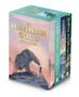 Box-Set der "Hannah Gold Collection" mit vier Büchern: The Last Bear, The Lost Whale, Finding Bear, Turtle Moon. Eisiger Bär.