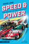 „DAVID LONG SPEED & POWER THE MAGIC OF MOTORSPORT“ steht auf einer farbenfrohen Illustration mit Rennwagen.