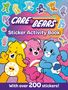 "CARE BEARS Sticker Activity Book. With over 200 stickers!" Bunte Bären mit Symbolen auf dem Bauch, fröhlich und lebendig., Buch