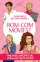 "How well do you know ROM-COM MOVIES? The 100% unofficial ultimate quiz book." Illustration von vier Personen., Buch