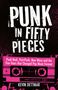 „Punk in Fifty Pieces” oben, darunter ein pinkes Kassettendesign, Name: Kevin Dettmar.