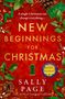 "A single Christmas can change everything... NEW BEGINNINGS FOR CHRISTMAS. SALLY PAGE. Rotes Cover mit Weihnachtsdekor.", Buch
