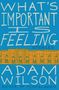 Adam Wilson: What's Important Is Feeling, Buch