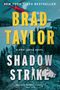 NEW YORK TIMES BESTSELLER, BRAD TAYLOR, SHADOW STRIKE. Roter Hubschrauber, Wald, See, Blockhütte.