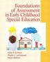Effie Kritikos: Foundations of Assessment in Early Childhood Special Education, Buch