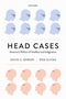 Text: "HEAD CASES: America’s Politics of Intellect and Indignation." Illustrationen von Köpfen in Blau oben und Rot unten., Buch