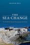 Text: “Graham Bell, The Sea-Change, The Worldwide Hunt for the Ancestors of Animals.” Klippen am Meer bei ruhigem Wasser.