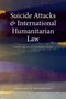 „Suicide Attacks & International Humanitarian Law“. Darunter „Culture, Agency, & Combatant Deaths“. Farbige Malerei im Hintergrund.