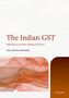 "The Indian GST: Reflecting on the Past, Shaping the Future" von Hari Krishna Dwivedi. Abstrakte rote Kunst., Buch