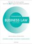 James Marson (Principal Lecturer in Law, Sheffield Hallam University): Business Law Concentrate, Buch