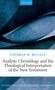 Thomas H McCall: Analytic Christology and the Theological Interpretation of the New Testament, Buch