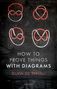 "HOW TO PROVE THINGS WITH DIAGRAMS. SILVIA DE TOFFOLI." Vier miteinander verschlungene, rote und weiße Knoten.