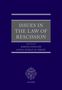ISSUES IN THE LAW OF RESCISSION, herausgegeben von Jordan English, Jonas Atmaz Al-Sibai. Oxford-Logo unten., Buch