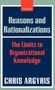 Chris Argyris: Reasons and Rationalizations, Buch