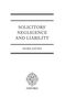Mark Davies: Solicitor's Negligence and Liablility, Buch