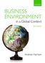 Andrew Harrison: Business Environment in a Global Context, Buch