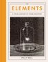 "THE ELEMENTS: A Visual History of Their Discovery" von Philip Ball. Illustration eines Flaschengefäßes mit funkelndem Kern.