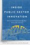 "Inside Public-Sector Innovation: How Local Governments Put Ideas into Action" auf einem blauen Hintergrund mit Stadtplanzeichnung., Buch