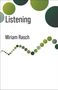 "Listening" oben, "Miriam Rasch" darunter. Oben und unten grüne Kreise, wellenförmig angeordnet., Buch