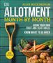 Alan Buckingham: Allotment Month By Month, Buch