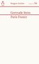 Gertrude Stein: Paris France, Buch