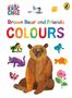 Text: "world of ERIC CARLE". Illustration einer bunten Raupe über dem "I"., Buch