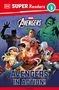 "DK Super Readers Level 3. Marvel Avengers. Avengers in Action! Illustration mit Comic-Helden in Action-Pose.", Buch
