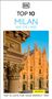TOP 10 MILAN AND THE LAKES. Ein prächtiger Dom mit detaillierter Architektur erstrahlt im warmen Licht des späten Nachmittags., Buch