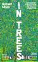 Überlagernde grüne Baumkronen. Wörter: Robert Moor, IN TREES, Weisheit, Robin Wall Kimmerer, Robert Macfarlane.