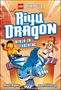 Oben: "LEGO NINJAGO". Groß: "RIYU THE DRAGON". Kleiner Bogen: "NINJA IN TRAINING". Unten: "COVER TO BE REVEALED".