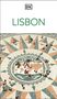 Text "LISBON", darunter Mosaik mit Weltkarte und vielen Menschen auf einem Platz. Oben ist ein Logo.