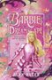 Text: "Barbie Dreamscape. Out of the box, into the unexpected. Alex Aster." 
Illustration: Barbie in pinker Rüstung mit Schwert., Buch