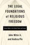 "The Legal Foundations of Religious Freedom" stehen groß auf gotischen Gewölbebögen. Autoren: John Witte Jr., Andrea Pin., Buch