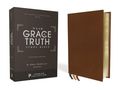 Zondervan: Nasb, the Grace and Truth Study Bible, Premium Goatskin Leather, Brown, Premier Collection, Black Letter, 1995 Text, Art Gilded Edges, Comfort Print, Buch