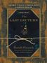 Randy Pausch: The Last Lecture, Buch