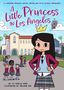 "A modern graphic novel retelling of A Little Princess in Los Angeles." Illustration einer fröhlichen Schülerin.