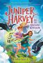 "Juniper Harvey and the Vanishing Kingdom." Zwei Kinder rennen über schwebende Inseln, Vögel im Flug, strahlende Magie kreiselt.