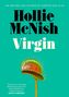 Titel: "Virgin" von Hollie McNish. Zitat von Shirley Manson. Abbildung einer Venusfliegenfalle auf grünem Hintergrund., Buch