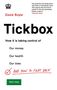 David Boyle: Tickbox, Buch