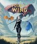 Text: "Rebecca Yarros", "Fourth Wing", "The Graphic Novel: Volume One", "Cover Coming Soon". Hintergrund in dunklen Farbtönen., Buch