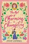 „The Art of Charming a Changeling“ von Sylvie Cathrall. Illustration mit Blumen, Pinseln, einer Frau und einem kindlichen Porträt.