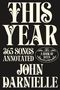 John Darnielle: This Year, Buch, Buch