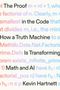 Texte: The Proof, How a Truth Machine, Is Transforming, Math and AI, Kevin Hartnett. Klare und verschwommene Wörter.