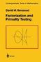 David M. Bressoud: Factorization and Primality Testing, Buch
