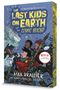 "The Last Kids on Earth and the Cosmic Beyond." Kinder in winterlicher Kleidung, Monster mit großen Zähnen.