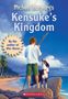 Text: "Michael Morpurgo, Kensuke's Kingdom, By the author of War Horse, Scholastic." Ein Junge mit Hund am Strand.