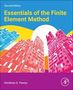 "Essentials of the Finite Element Method", Second Edition, Dimitrios G. Pavlou. Illustration von bunten, stilisierten Gebäuden., Buch