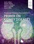 "Primer on Kidney Diseases, Ninth Edition" von Scott J. Gilbert und anderen. Hintergrund mit Nierenabbildung., Buch